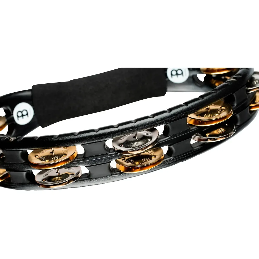 MEINL Traditional Handheld Molded ABS Tambourine Black