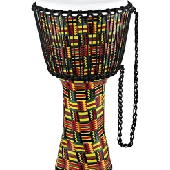 MEINL Travel Series Rope Tuned Djembe with Synthetic Head in Simbra Finish 12 in.