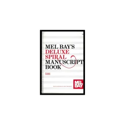 Mel Bay Deluxe Spiral Bound Manuscript Book
