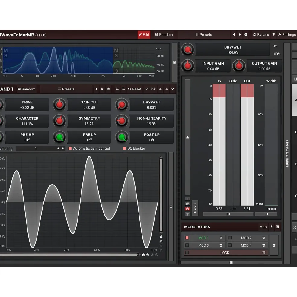 MeldaProduction MWaveFolderMB Distortion Module Software Download