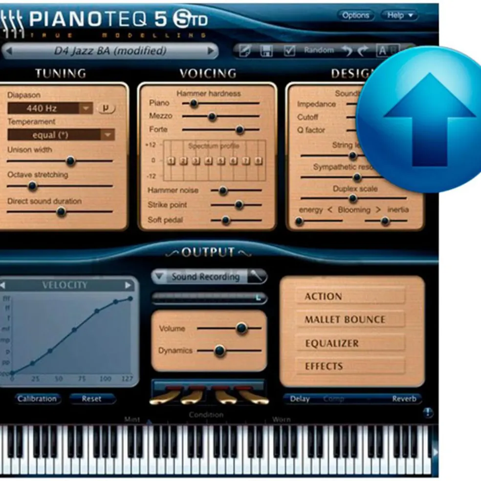 Modartt Pianoteq 5 Standard Upgrade From Stage/Play