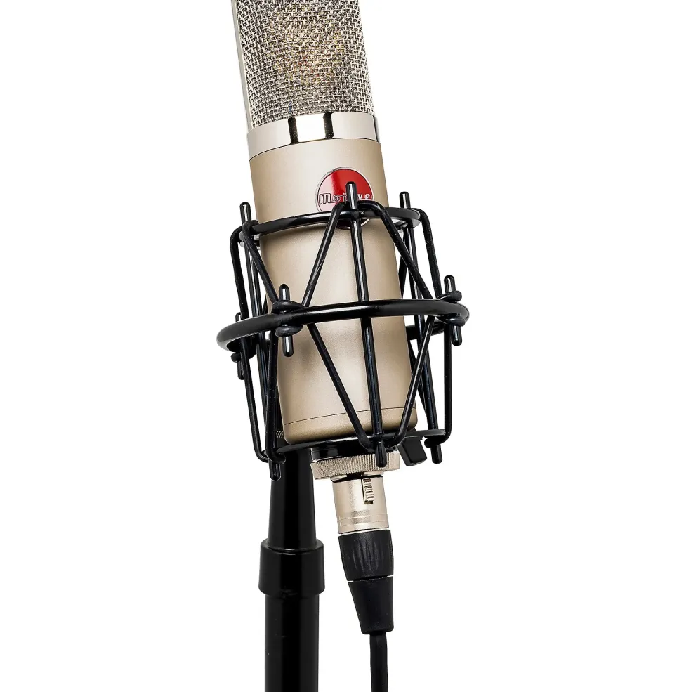 Mojave Audio MA-300SN Large-Diaphragm Multi-Pattern Tube Condenser Microphone - Satin Nickel