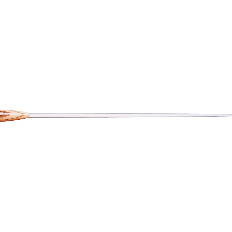 Mollard E Series Zebrawood Baton White 14 in.