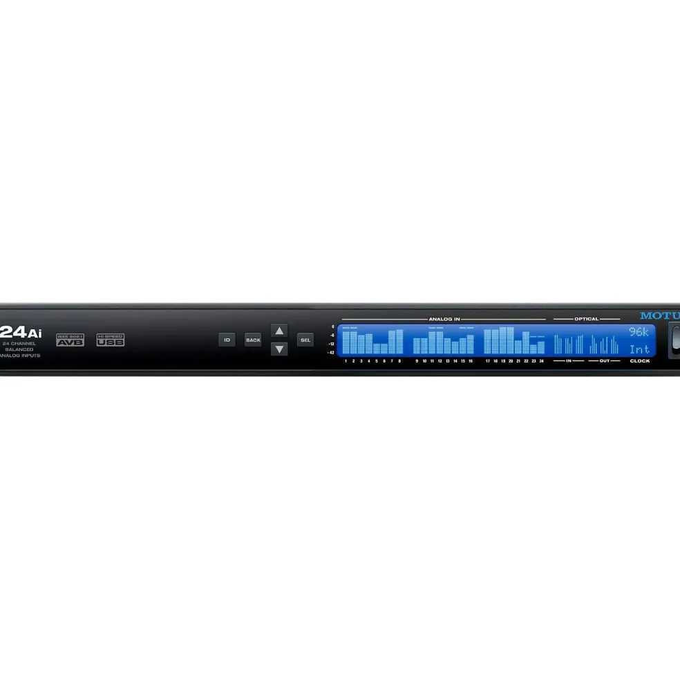 MOTU 24Ai USB/AVB Ethernet audio interface