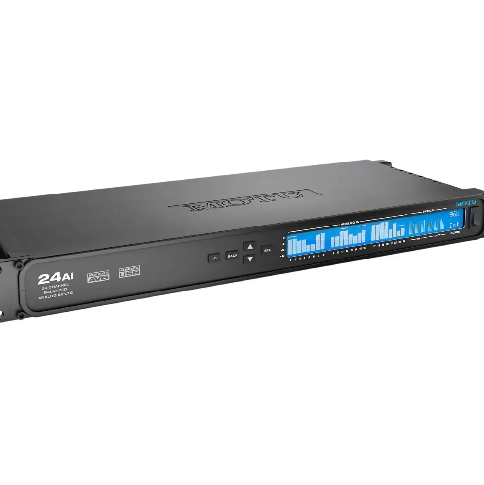 MOTU 24Ai USB/AVB Ethernet audio interface