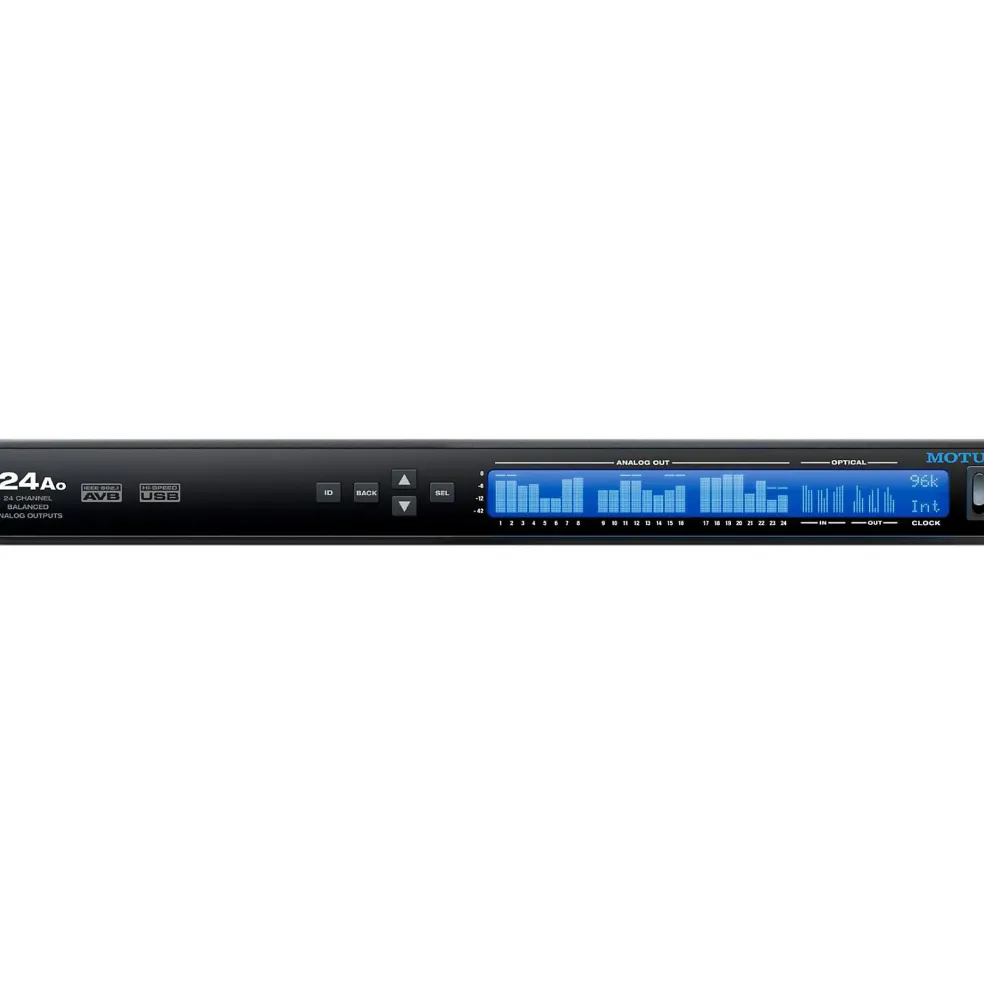 MOTU 24Ao USB/AVB Ethernet Audio Interface