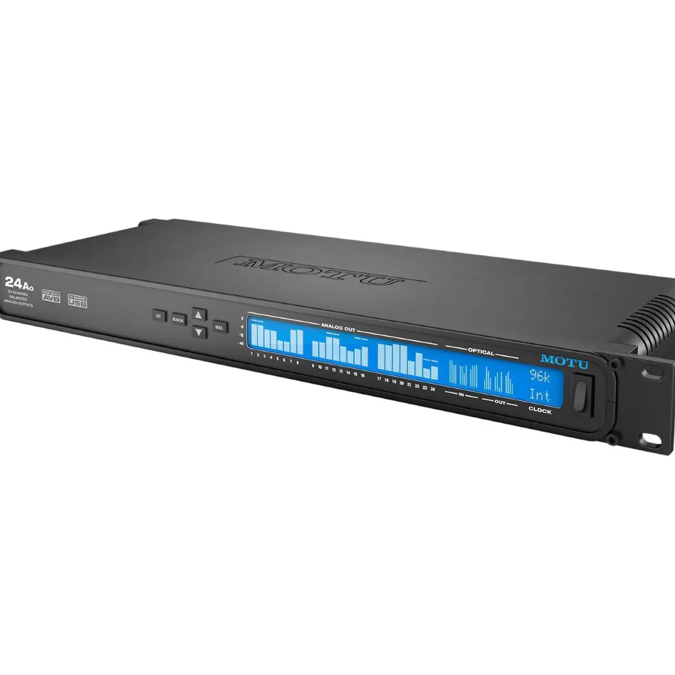 MOTU 24Ao USB/AVB Ethernet Audio Interface