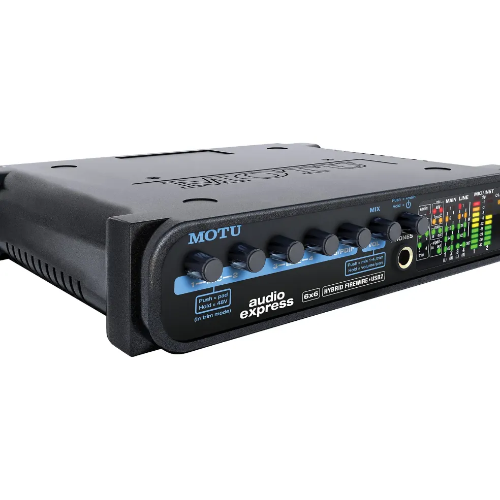 MOTU Audio Express 6 x 6 FireWire/USB 2.0 Audio Interface