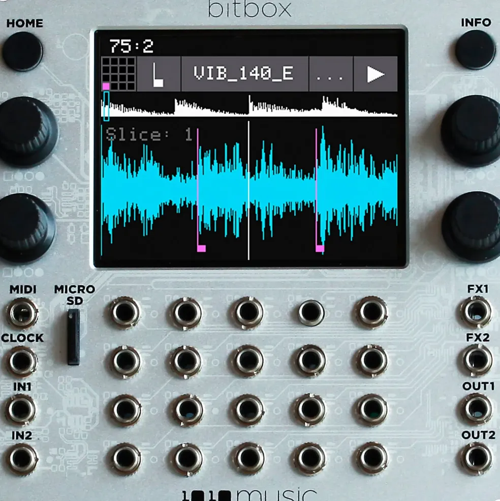 1010music Bitbox mk2 Eurorack Performance Sampler