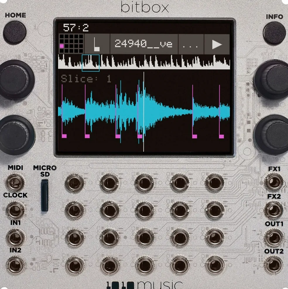 1010music Bitbox mk2 Eurorack Performance Sampler