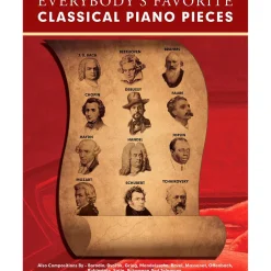 Music Sales Everybody's Favorite Classical Piano Pieces for Piano Solo