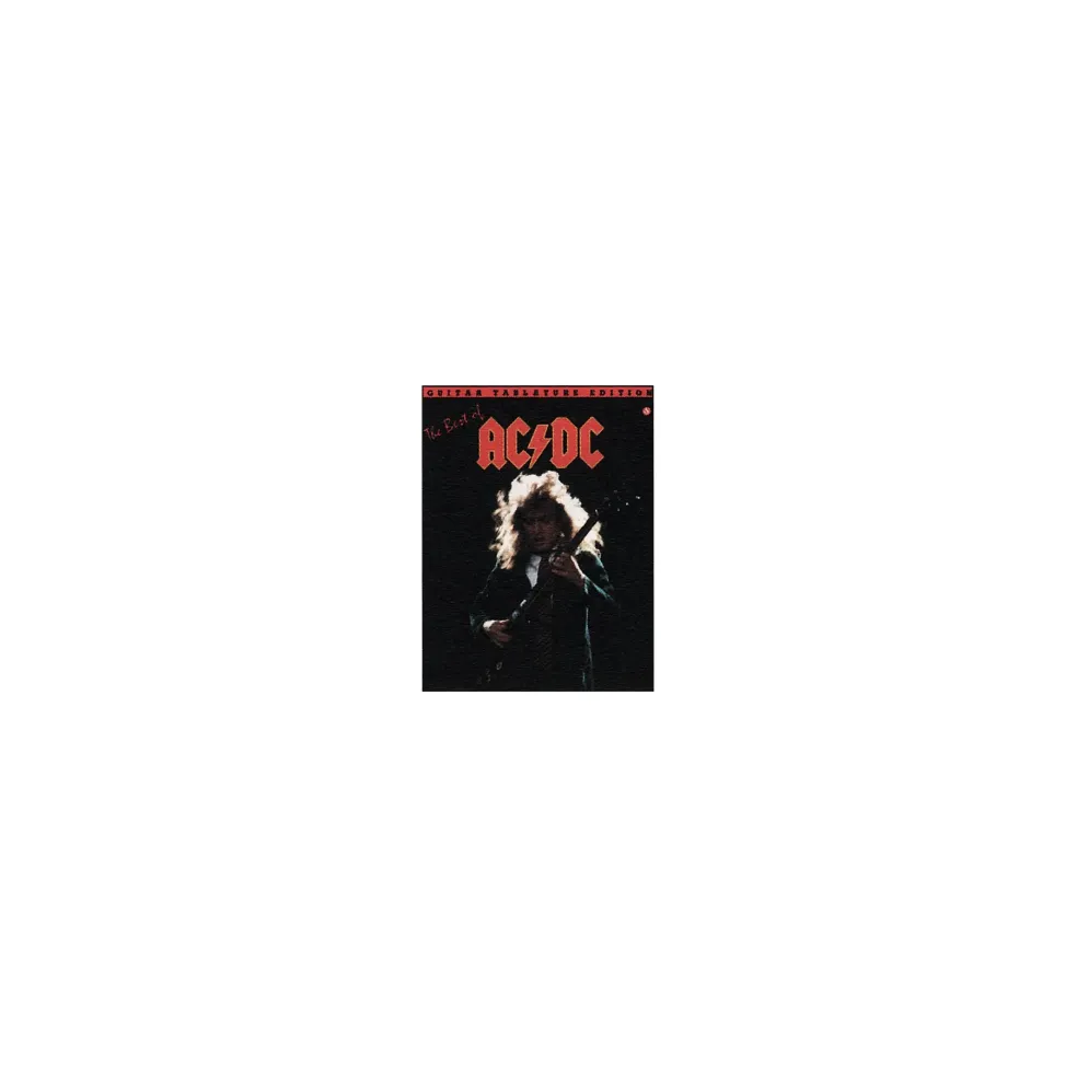Music Sales The Best of AC/DC Guitar Tab Book