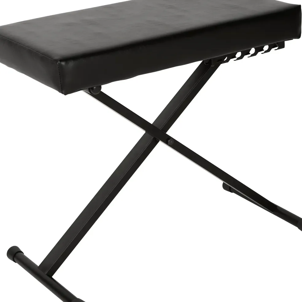 Musician's Gear KBX2 Double-Braced Keyboard Stand and Deluxe Keyboard Bench