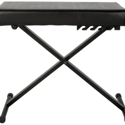 Musician's Gear KBX2 Double-Braced Keyboard Stand and Deluxe Keyboard Bench