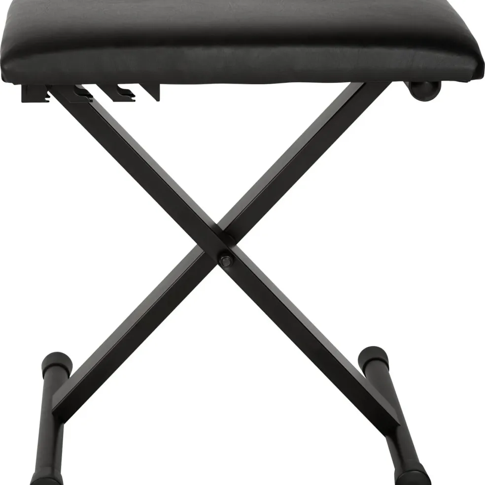 Musician's Gear KS-505-MG Padded Piano Bench Black
