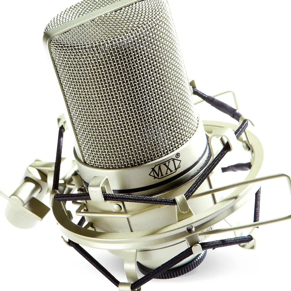 MXL 990 Large-Diaphragm Condenser Microphone With Shockmount