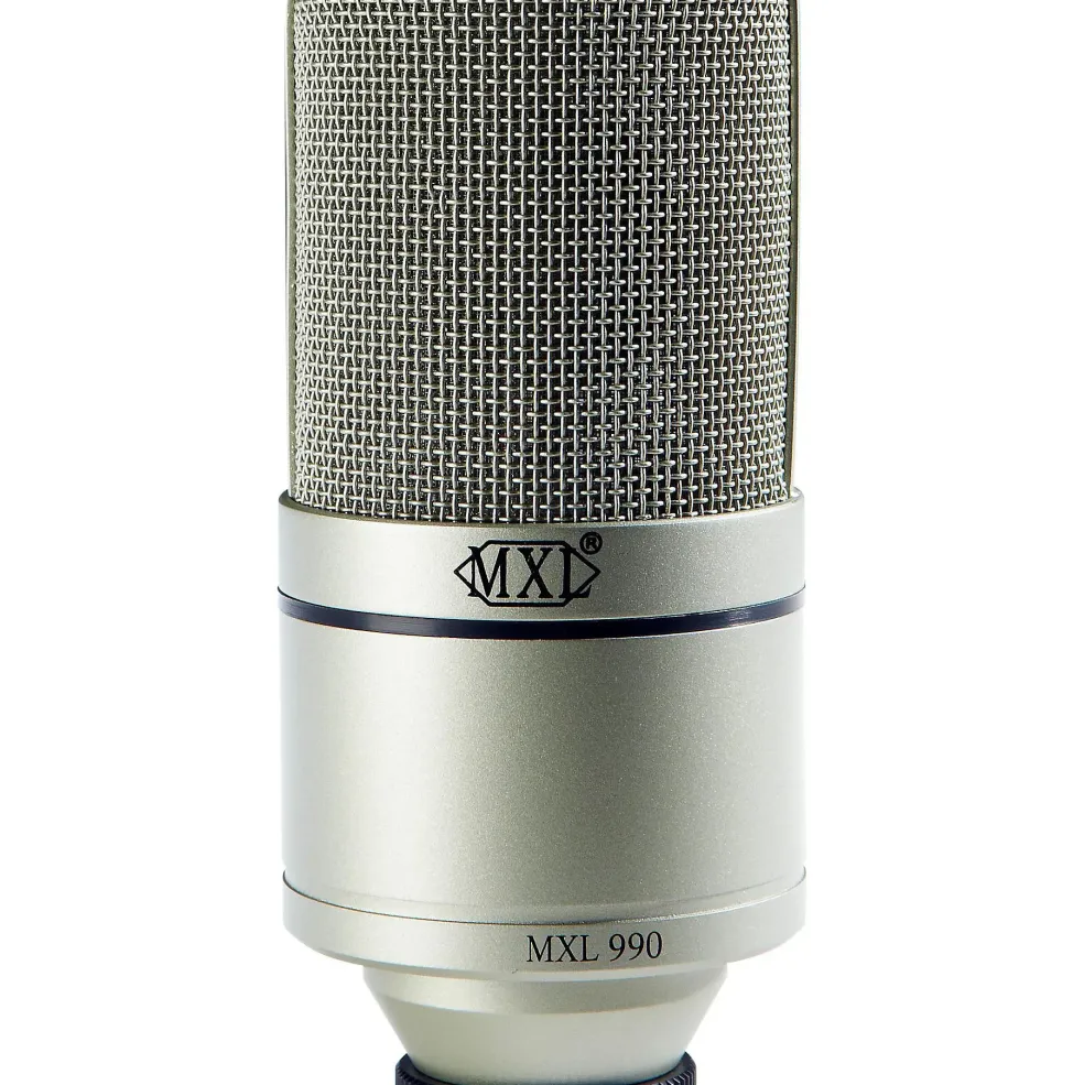 MXL 990 Large-Diaphragm Condenser Microphone With Shockmount