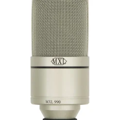 MXL 990 Large-Diaphragm Condenser Microphone With Shockmount