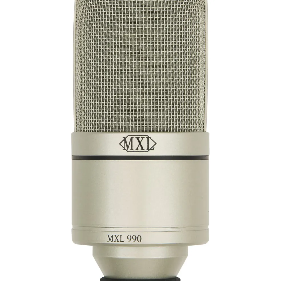 MXL 990 Large-Diaphragm Condenser Microphone With Shockmount