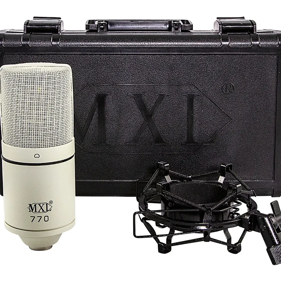 MXL MXL 770 Condenser Microphone Vintage White
