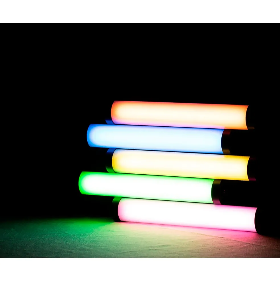 NANLITE PavoTube II 6C 10in 6w RGBWW LED Tube with Internal Battery
