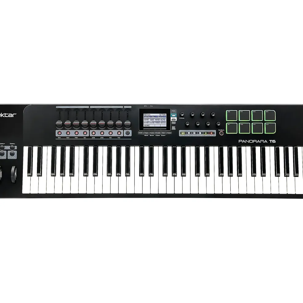 Nektar Panorama T6 61-Key USB MIDI Keyboard Controller