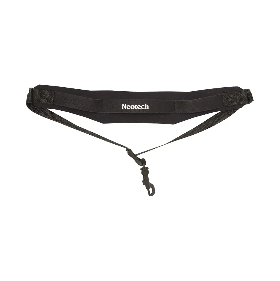 Neotech Soft Sax Strap Black Regular, Swivel Hook