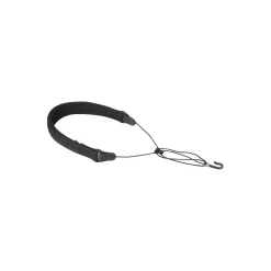 Neotech Wick-It Covered Metal Hook Sax Strap Black X-Long