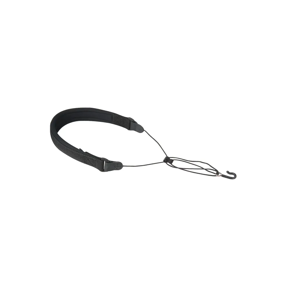 Neotech Wick-It Covered Metal Hook Sax Strap Black X-Long