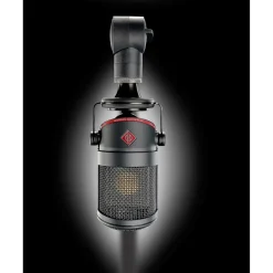 Neumann BCM 104 MT Broadcast microphone with cardioid condenser capsule. Color black. Black