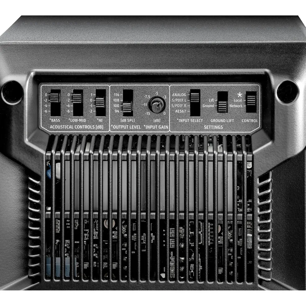 Neumann KH 120 II AES67 Two-Way, DSP-Powered Nearfield Monitor With AES67 (Pair), Anthracite