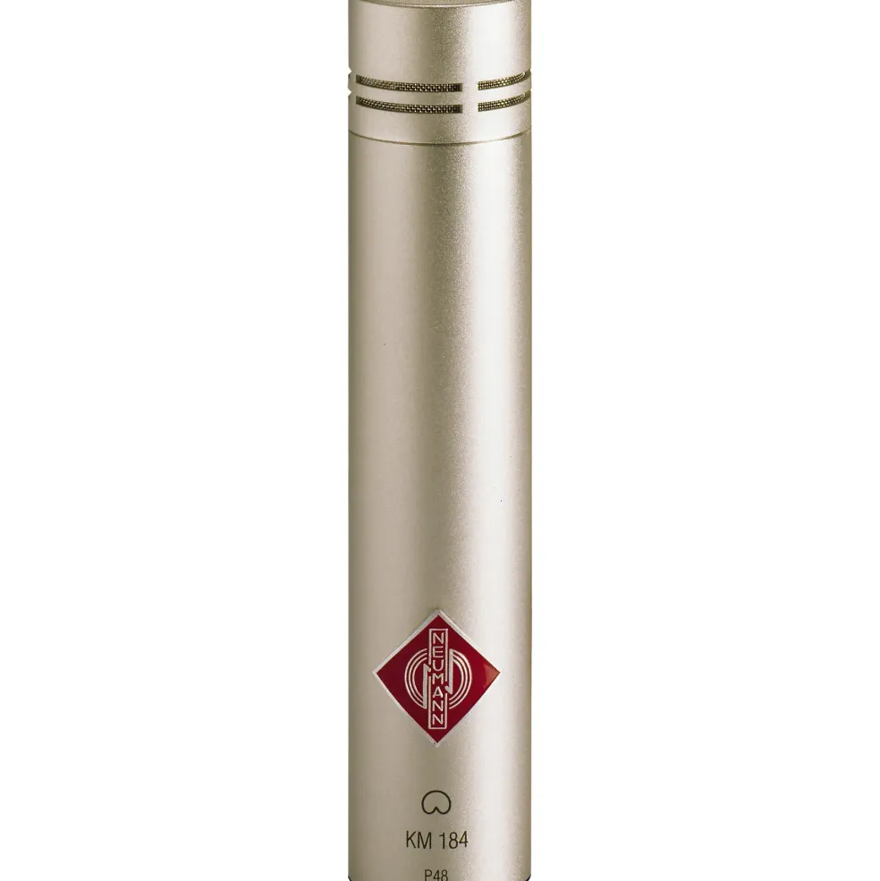 Neumann KM 184 Small-Diaphragm Condenser Microphone Satin Nickel