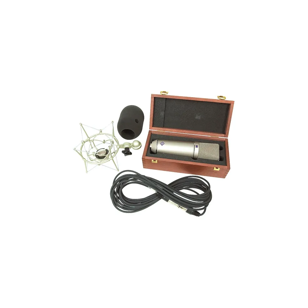 Neumann U 87 Ai Shockmount Set Z Microphone With Box