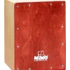 Nino Kids Cajon Natural Body Wine Red Front Plate