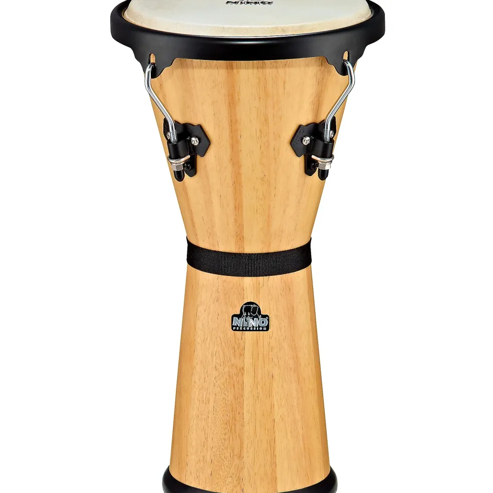 Nino Wood Djembe Natural 10 in.