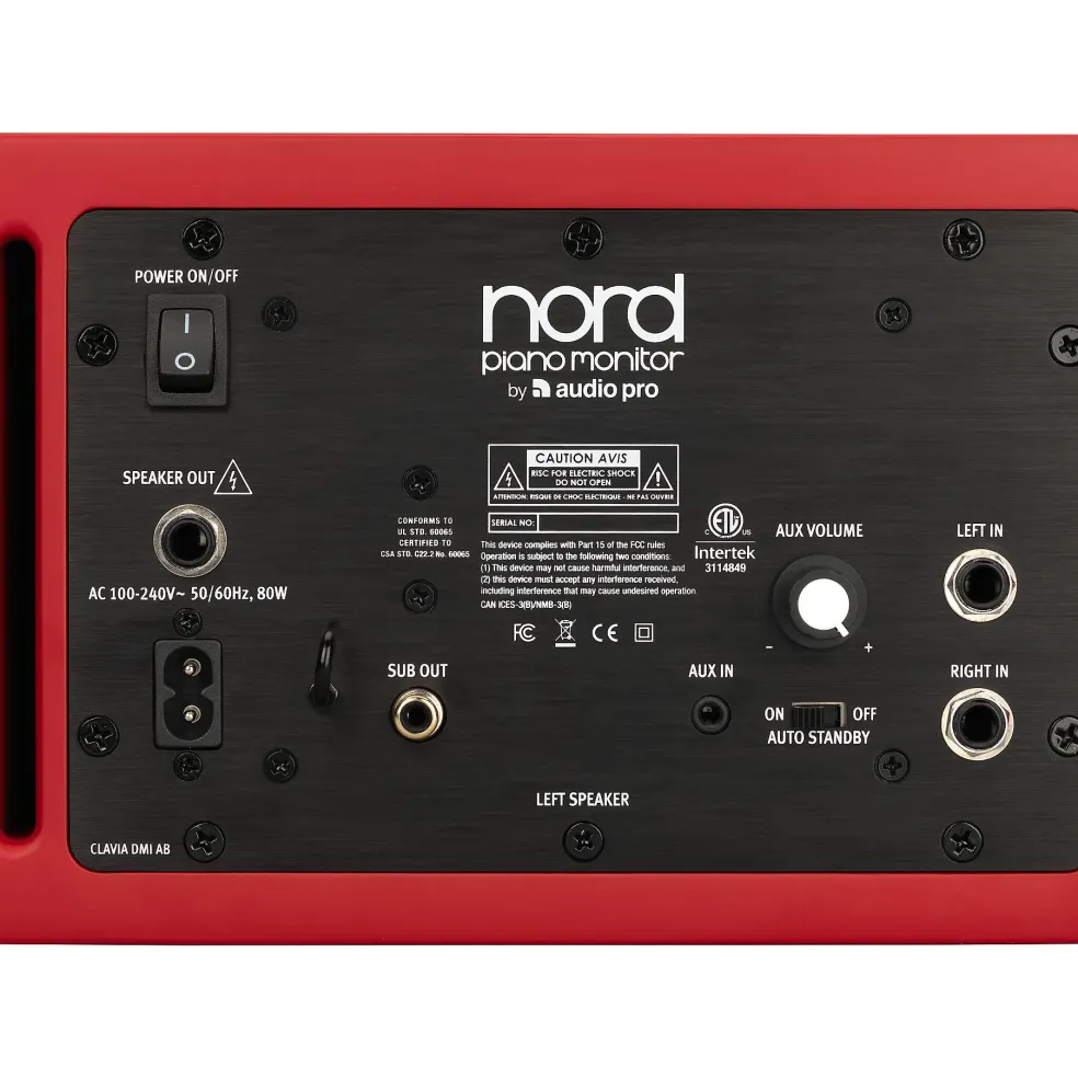 Nord Piano 5 88 with Nord Monitors and Stand EX