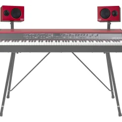Nord Piano Monitor V2 With Brackets Red Walnut