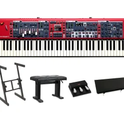 Nord Stage 4 Compact 73-Key Keyboard Essentials Bundle