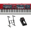 Nord Stage 4 73-Key Keyboard With Z Stand and Nord Single Pedal