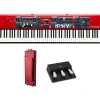 Nord Stage 4 88-Key Keyboard With Nord Soft Case and Triple Pedal
