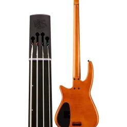 NS Design CR4 Fretless Electric Bass Guitar Satin Amber