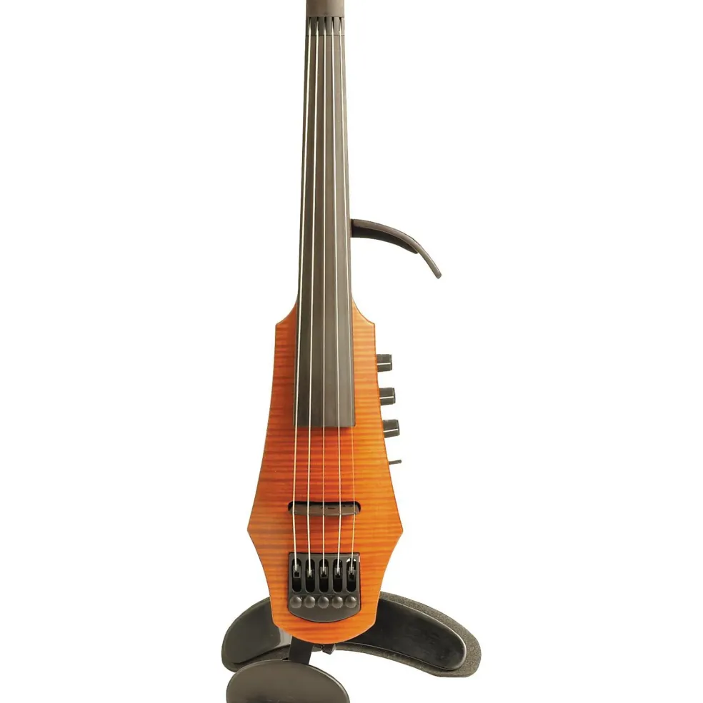 NS Design CR5 5-String Electric Violin Amber Stain