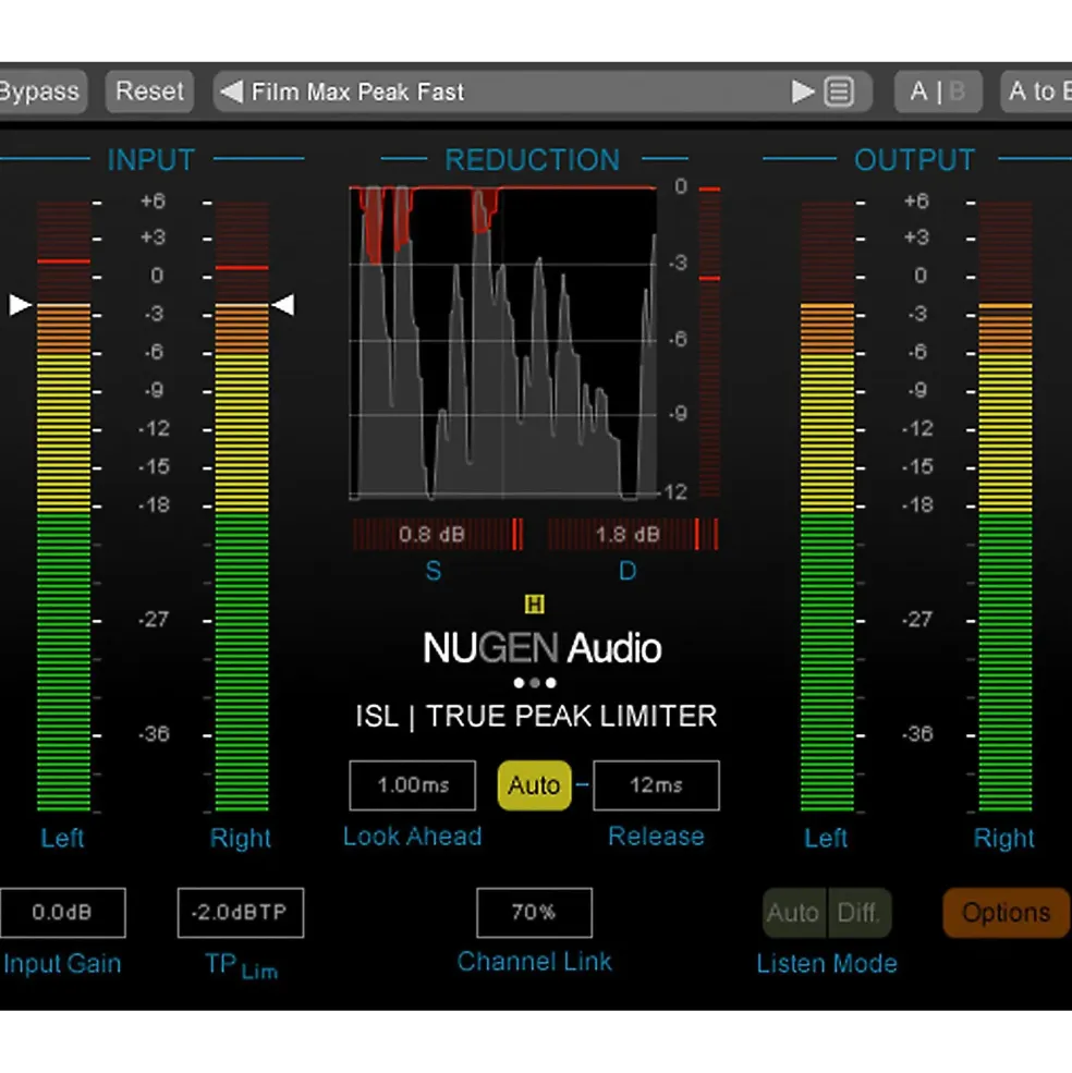 NuGen Audio ISL 2st True-Peak Limiter