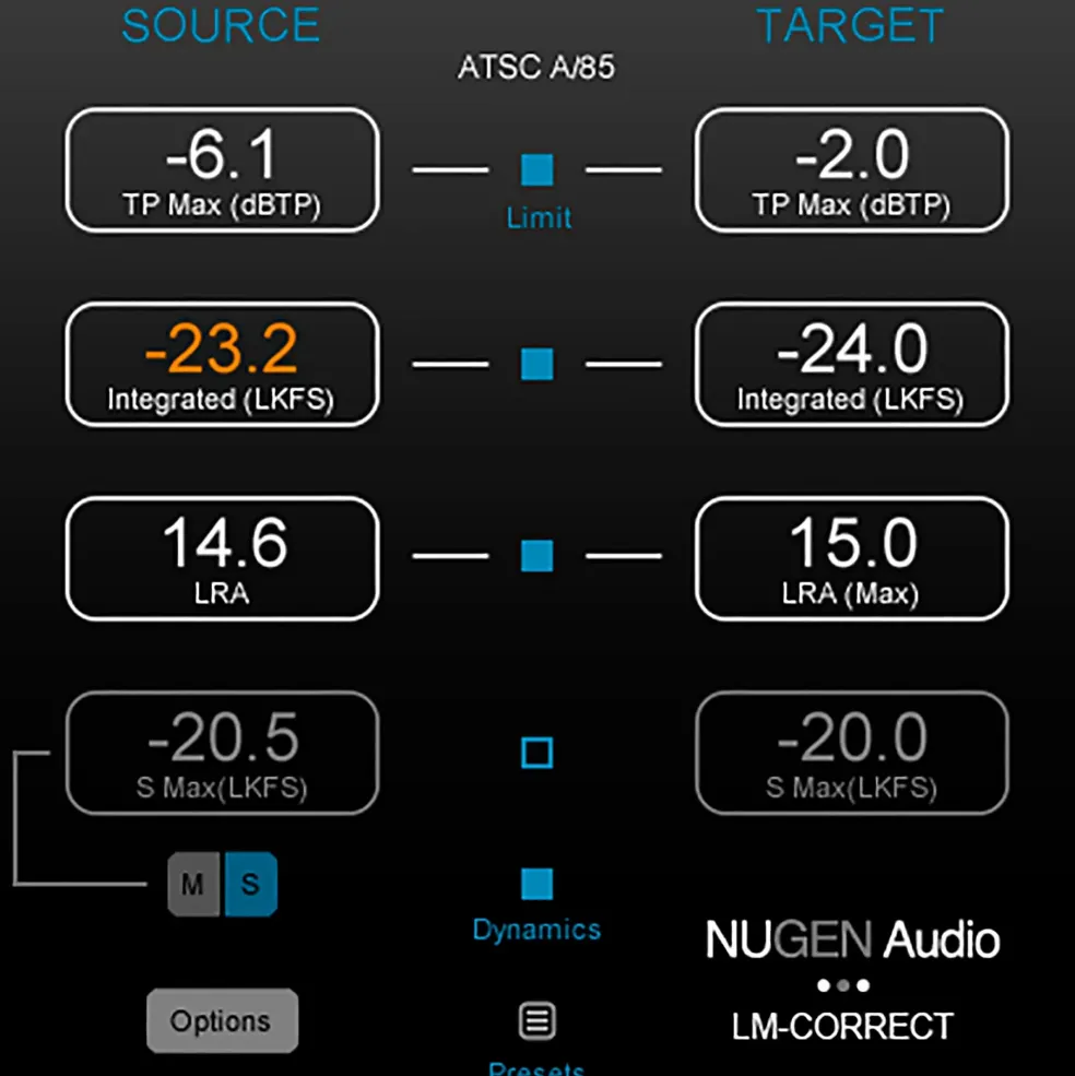 NuGen Audio LM-Correct 2 Plug-in