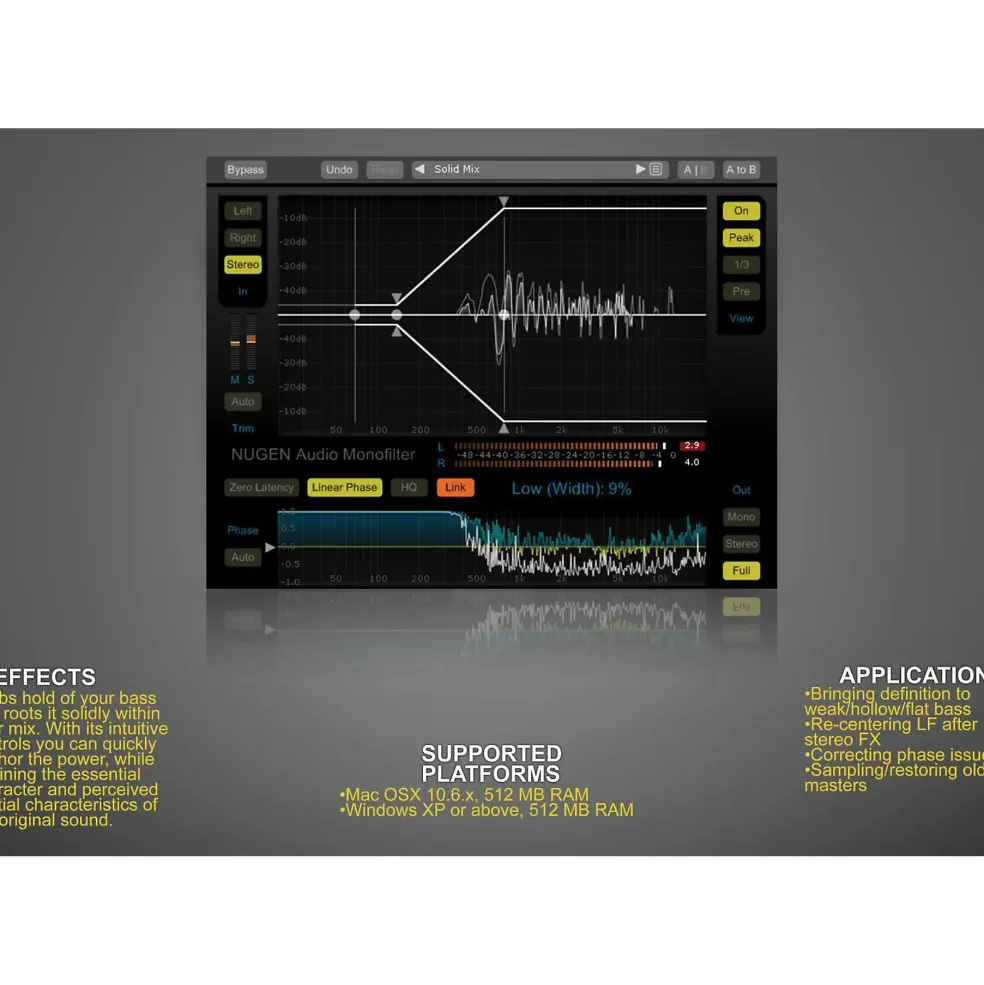 NuGen Audio Monofilter (Software Download)