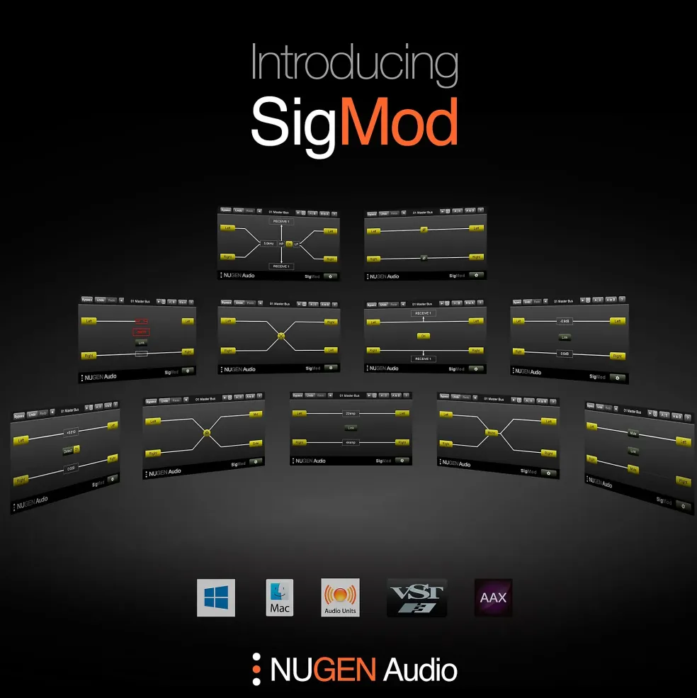 NuGen Audio SigMod Signal Modification Plug-in Modules