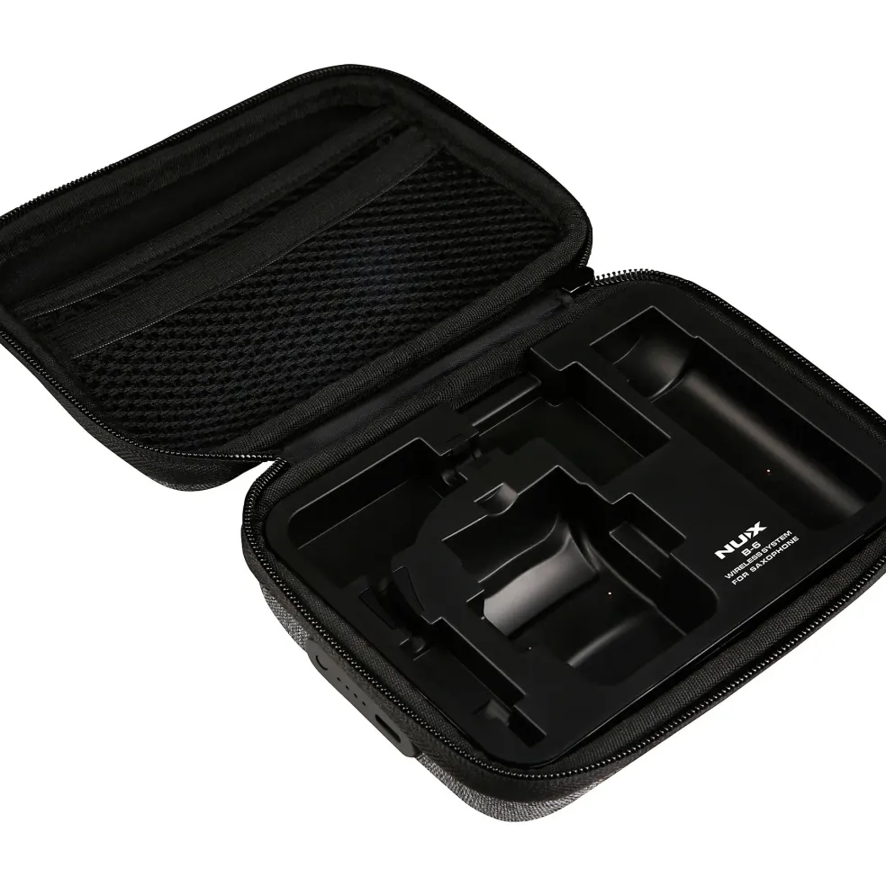 NUX B-6 2.4GHz Wireless Saxophone Microphone System Black