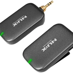 NUX B-7PSM 5.8 GHz Wireless in-Ear Monitoring System, Charging Case Included, Stereo Audio transmitter Black