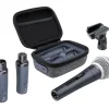 NUX B-3RC 2.4GHz Wireless Mic System Dynamic Mic Bundle With Recharging Case Black