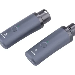NUX B-3RC 2.4GHz Wireless Mic System Dynamic Mic Bundle With Recharging Case Black